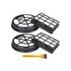 thumbnail image 1 of Hepa Filter Set For Cylinder Vacuum Cleaner Vcs35b15kc-70 B071vncnlf Bgs05aaa1 Bgs05aaa2 Set A, 1 of 5