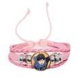 thumbnail image 5 of ¡Anime voleibol Manga Haikyuu! Hinata-pulsera Syouyou de cuero tejido para Fans, brazalete con varias fotos de dibujos animados, regalo al por mayor, 5 of 5