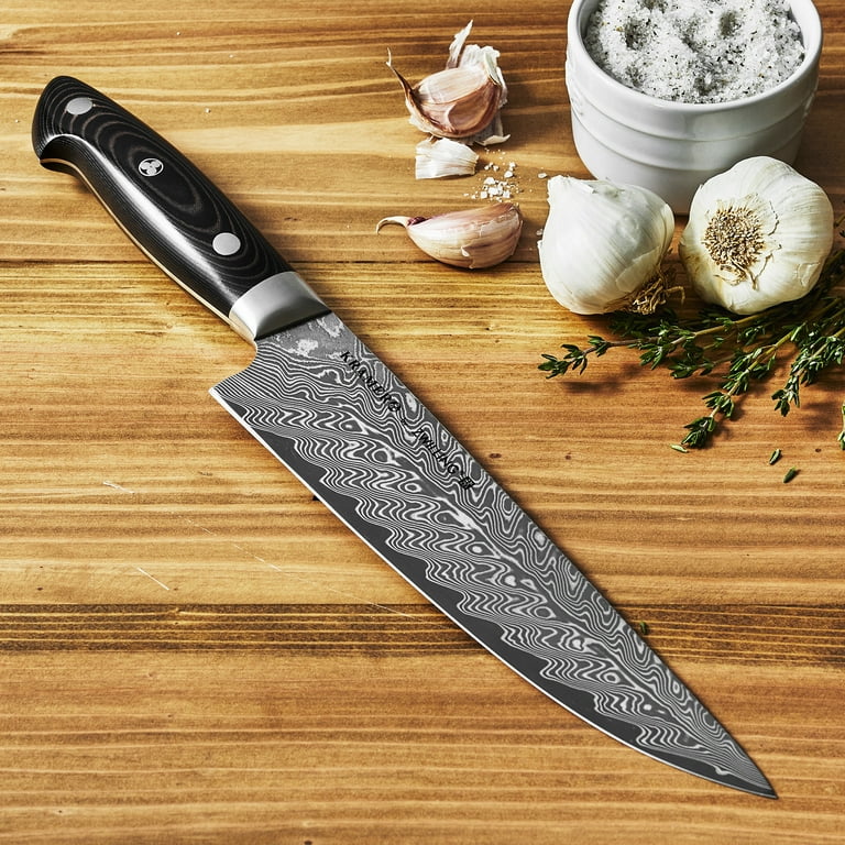 KRAMER by ZWILLING EUROLINE Damascus Collection 8-inch Narrow Chef's Knife