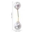 thumbnail image 2 of Worgeous 8 Pcs Fashionable Bead Brooch Pin Anti-Exposure Safety Pin Decorative Pin For Dresses Stylish Safety Brooch Pin For Scarves And Sweaters, 2 of 8
