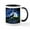 White/Black Inside, variant on CafePress - Howling Wolf Mug - 11 oz Ceramic Mug - Novelty Coffee Tea Cup