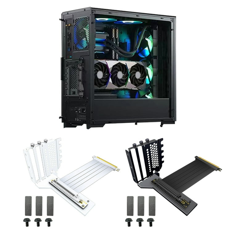 Vertical GPU Mount Video Card VGA Support Holder Kit with PCIe