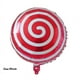 thumbnail image 3 of 10 piezas de bastón de Navidad inflable de 18 pulgadas, globos de papel de aluminio de caramelo, bastón grande rojo y rosa para decoraciones de Navidad y Año Nuevo, suministros 2024 Navid, 3 of 5