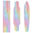 thumbnail image 4 of 33"x9" Skateboard Grip Tape Protector Sheets Nonslip Protection Griptape Sheet for Outdoor Sports Pastel Rainbow Tie-dye, 4 of 7