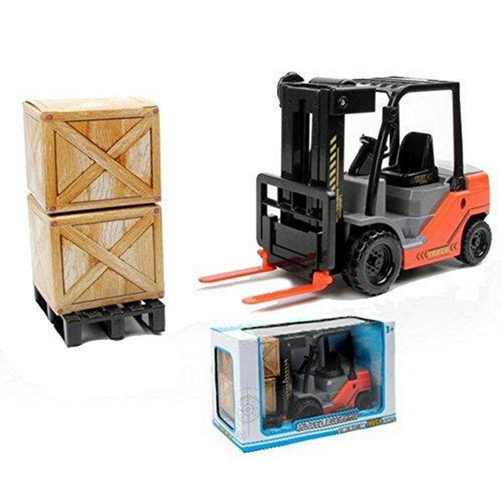 rc toy forklift with accessories