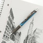 Pentel EnerGel RTX Retractable Gel Ink Pen, (0.7mm) Needle Tip, Medium Point, Black Ink, One Each