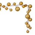 thumbnail image 3 of Vickerman 10' Gold Pearl Branch Ball Wire Garland., 3 of 4