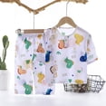 thumbnail image 2 of KPOPLK Kids Girls Pajamas 1T 2T 3T 4T 5T Cotton Long Sleeve Crewneck Sleepwear Toddler Girls Pjs Sets(4-5 Years,White), 2 of 5