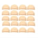 thumbnail image 3 of Gorro de Peluca HD Gorro de Media Gorro de Peluca Transparente Gorro de Nailon Fino Cubiertas para la Cabeza Convenientes Multifuncionales, Beige 20 Piezas, 3 of 10