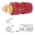 thumbnail image 4 of Dioche 2pcs 555 Type Binding Post Brass Pillar Terminal Block M8 Thread 0V-380V 200A,555 Binding Post,M8 Binding Post, 4 of 8