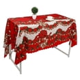 thumbnail image 3 of Table Cloth, Durable Tablecloth, Dustproof Dining For Home A Gift Christmas Decor Bell, 3 of 8