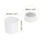 thumbnail image 2 of Topes para Puertas Unique Bargains 64 Unidades Goma Blanco, 2 of 5