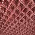thumbnail image 1 of Ahgly Company Indoor Square Patterned Crimson Red Area Rugs, 6' Square, 1 of 6