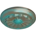 thumbnail image 3 of Ekena Millwork 7 7/8"OD x 1 1/8"P Olivia Ceiling Medallion (Fits Canopies up to 2 1/8"), Hand-Painted Copper Green Patina, 3 of 7