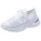 thumbnail image 2 of Zapatos de lona informales cómodos y transpirables con puntera redonda para mujer, zapatillas deportivas de tacón plano para exteriores Wmkox8yii shalkjhdk1798, 2 of 3
