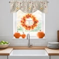 thumbnail image 3 of Farmhouse Daisy Tie Up Valance Curtains for Windows, Kitchen Curtains Window Treatments, Country Botanical Floral Blossom Short Window Shades Valances for Bedroom Bathroom Cafe 42"x12", 3 of 8