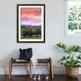 thumbnail image 3 of Art.com Yellowstone National Park - Bison and Sunset Art Print by Lantern Press, Brown Frame Wall Art, 32" x 44", 3 of 5