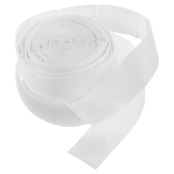 1 Adhesive Hook Tape for Curtains Doors Double Sided Sticky Fastener Strips Ideal for Home Office Use