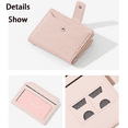 thumbnail image 3 of GASTROPOD Slim Wallet for Women,Stylish Travel Wallet Womens,Elegant Mini Wallet for Woman,Purple, 3 of 6