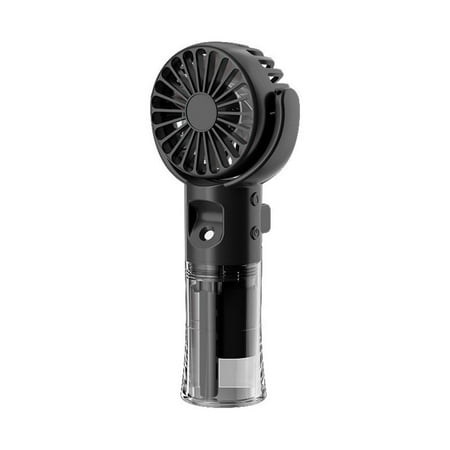 

LOVEVER Mini Portable Water Misting Fan 4 Speeds Powerful Handheld Fan USB Rechargeable Personal Small Quiet Spray Water Mist Fan for Home School Office Outdoor Travel Use