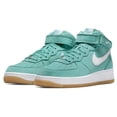 thumbnail image 3 of Men's Nike Air Force 1 Mid PRM Washed Teal/White (DV2219 300) - 11, 3 of 6