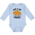 thumbnail image 3 of Inktastic Taco Lover Mexican Food Boys or Girls Long Sleeve Baby Bodysuit, 3 of 5