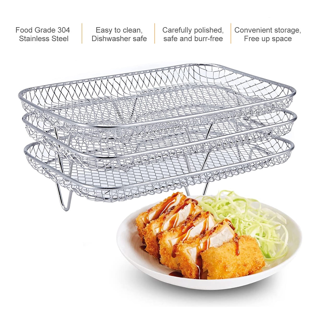 Dehydrator Rack Compatible W/ Instant Pot 6Quart Stand Accessories for Air  Fryer