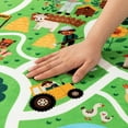 thumbnail image 3 of JML Area Rugs 2.6'x5', Kids Playmat Rugs, Educational Learning Area Rugs for Playing, Children Carpet for Kids Bedroom Playroom Classroom,Country Life Farm Animals, 3 of 5