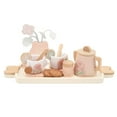 thumbnail image 1 of Pretend Game Toy, Rich Accessories Tea Party Set Delicate Wood Fine Workmanship Spoon  For Little Girls, 1 of 8