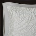 thumbnail image 4 of Arya Medallion Ultra Plush Comforter Mini Set Grey Full/Queen, 4 of 4