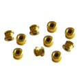 thumbnail image 3 of 10 Uds Guías de ojos de poste DIY Zulema Anillos de cerámica Golden Groove 03, 3 of 5
