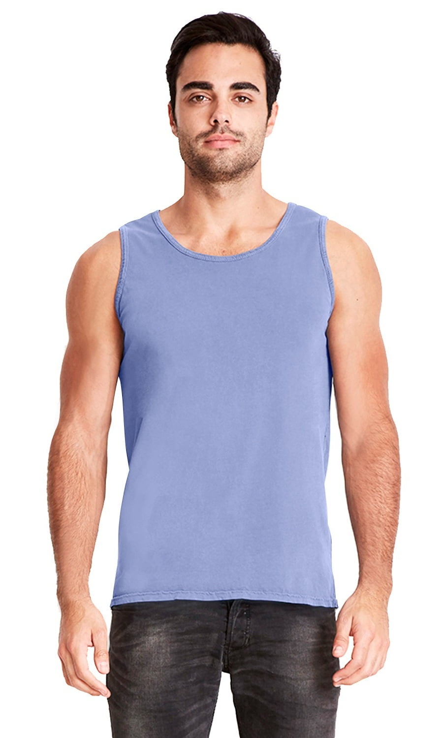 Hanes Men's ComfortWash Garment Dyed Sleeveless Tank Top 