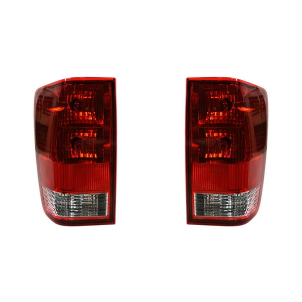 For 2004 2015 Nissan Titan Rear Tail Lights Assembly Pair w/utility compartment NSF Replaces