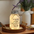 thumbnail image 2 of Lámpara Maracco Mason Jar de noche con 10 LED cálidos, 2 of 7