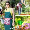 thumbnail image 4 of Hortem Garden Tools Set Women, Christmas Gardening Gifts Ladies, Aluminum Hand Tools, Pruner and Garden Belt Bags with Floral Package, 4 of 7