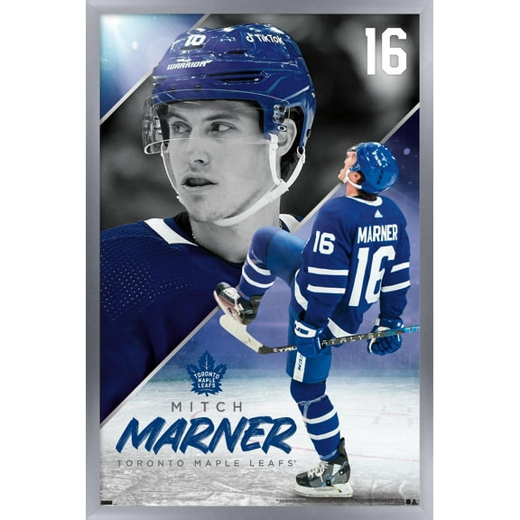 NHL Toronto Maple Leafs - Mitch Marner 22 Wall Poster, 14.725" x 22.375" Framed