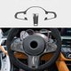 thumbnail image 4 of Car Steering Wheel Covers Stickers Decoration For G30 X3 G01 X4 G02 X5 G05 X6 G06 2018-2020, 4 of 5