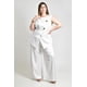 thumbnail image 1 of Conjunto elegante a rayas Roman Fashion /Tallas Extras, 9007 (Blanco) blanco 36, 1 of 6