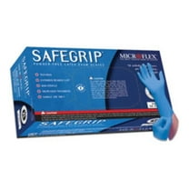 SafeGrip Powder-Free Latex Gloves- 50 per Box- Large
