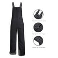 thumbnail image 2 of Mono de esquí para adultos Pantalones de snowboard Pantalones de abrigo de esquí unisex (L para niños) Negro Monos de abrigo de esquí, 2 of 5