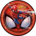 thumbnail image 1 of Spider-Man Round 9" Dinner Plates, 8ct, 1 of 2