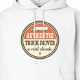 thumbnail image 3 of Inktastic Truck Driver Funny Trucker Adult Hoodie Sweatshirt, 3 of 4