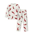 thumbnail image 2 of Kll Chili Sleepwear Mens Flannel Pajamas,Long Cotton Pj Set, 2 of 9