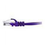 C2G 4ft Cat6 Snagless Unshielded (UTP) Ethernet Network Patch Cable - Purple - patch cable - 4 ft - purple