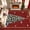 Red, variant on BLEUM CADE Christmas Tree Area Rugs 2x3 Door Mat, Non Slip Washable Entryway Rug Outdoor Indoor Welcome Mat for Entrance,Red