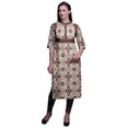 thumbnail image 1 of Bimba Straight KurtisÂ&nbsp;ForÂ&nbsp;Women Printed Long Kurti Dress Indian Top, 1 of 5
