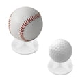 thumbnail image 3 of Soidarity 2X Bastidores de béisbol Material premium Durabilidad Soporte para pelotas de golf Acrílico Moda Equipo deportivo multifunción Blanco Golf Blanco Soidarity OD020299-02B, 3 of 6