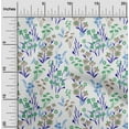 thumbnail image 2 of oneOone Cotton Silk Sea Green Fabric Floral Craft Projects Decor Fabric Printed By The Yard 42 Inch Wide, 2 of 4