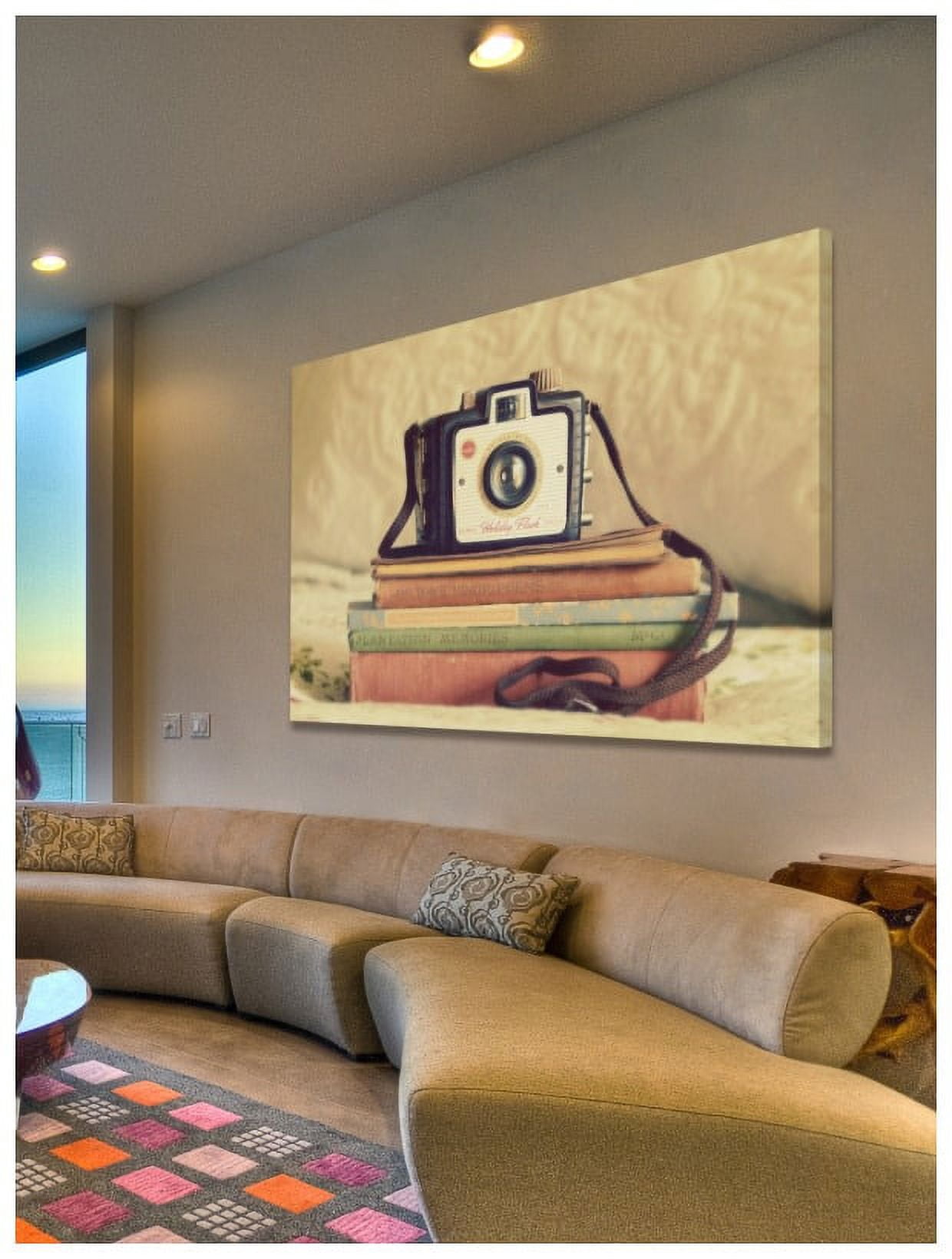 Marmont Hill "Smile" by Robert Dickinson Painting Print on Canvas