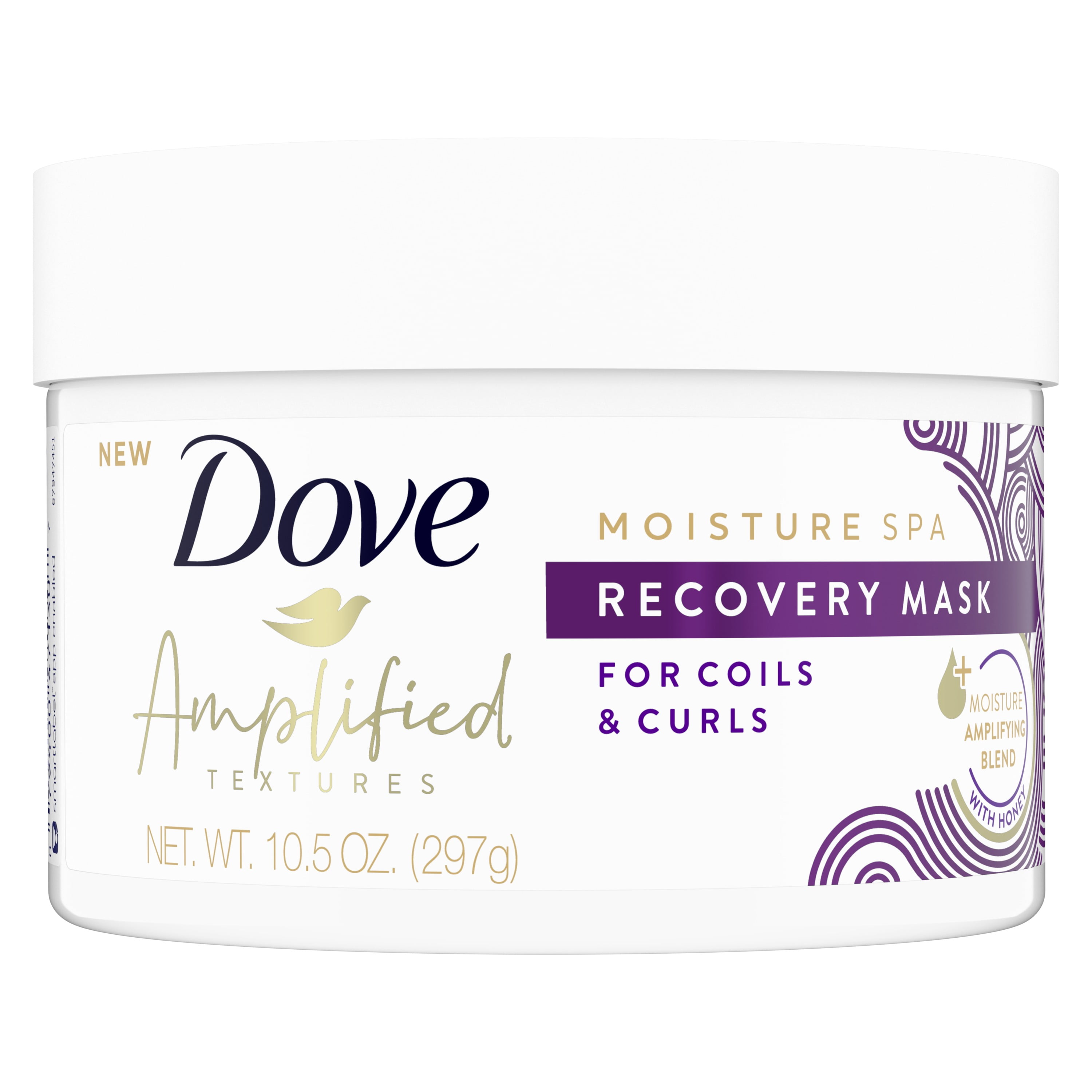 Dove Amplified Textures Recovery Hair Mask for Coils and Curls 10.5 oz